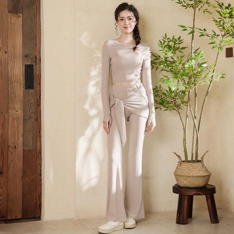 Flare Yoga Set | Coordinated Comfort & Support