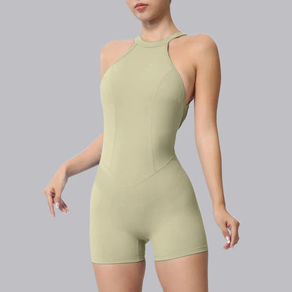 Open-Back Yoga Jumpsuit