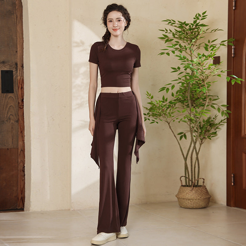 Flare Yoga Set | Coordinated Comfort & Support