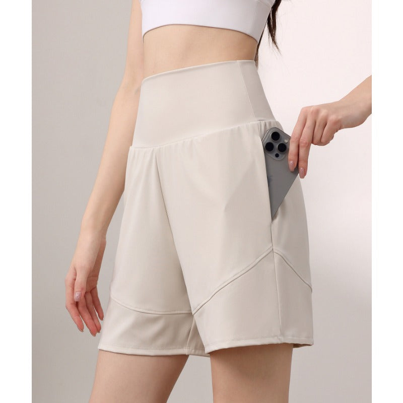 High-Waisted Yoga Shorts | Smooth Fit & Easy Movement