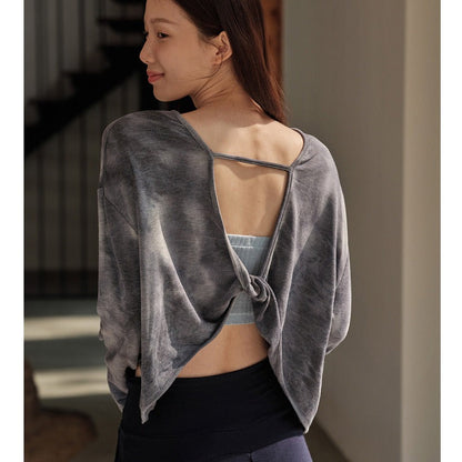 Tie-Dye Yoga Cover-Up | Light Layers for Studio & Daily Life