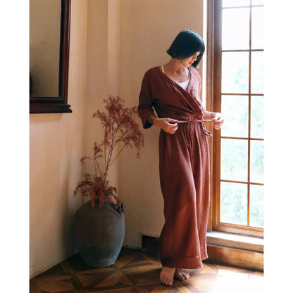 Cotton Yoga Set | Coordinated Comfort & Support