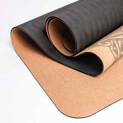 Natural Cork Yoga Mat | Grounded Practice & Steady Grip