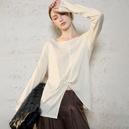 Airy Linen Yoga Cover-Up