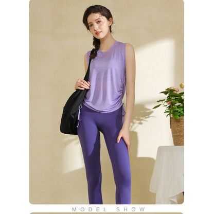 Mesh Quick-Dry Yoga Tank Top | Lightweight Ease & Breathable Flow