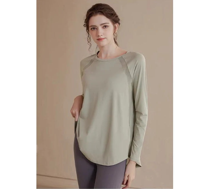 Mesh Relaxed Yoga Cover-Up | Light Layers for Studio & Daily Life