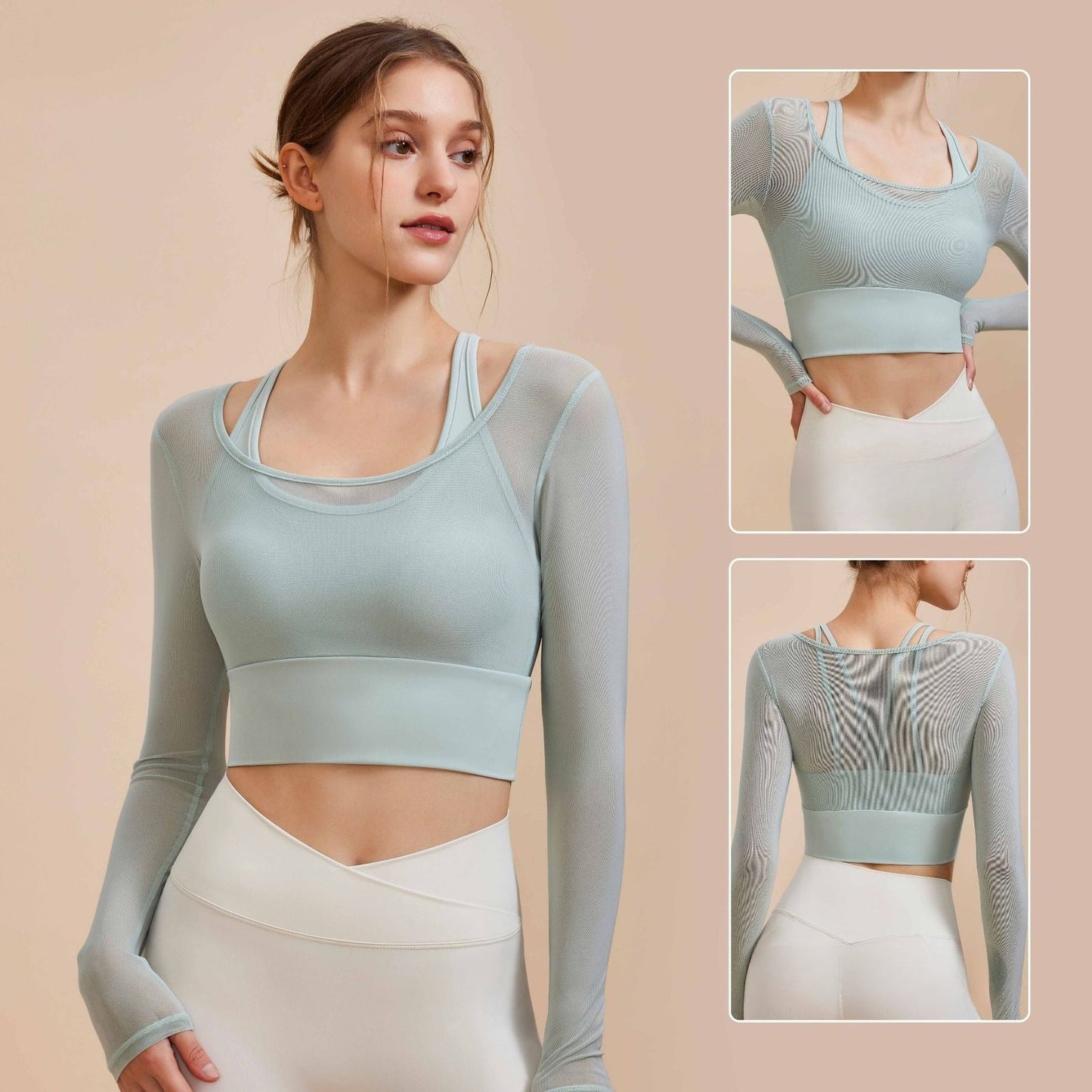 Mesh Yoga Set | Coordinated Comfort & Support