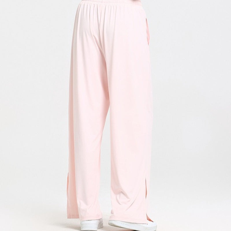 Wide-Leg UV Quick-Dry Flow Yoga Pants | Relaxed Drape & Everyday Ease
