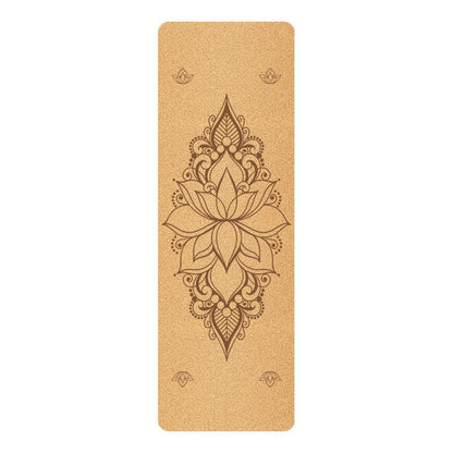 Natural Cork Yoga Mat | Grounded Practice & Steady Grip
