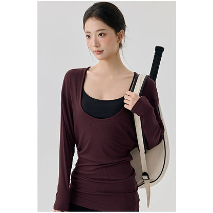 Drape Relaxed Yoga Top | Soft Movement & Everyday Ease