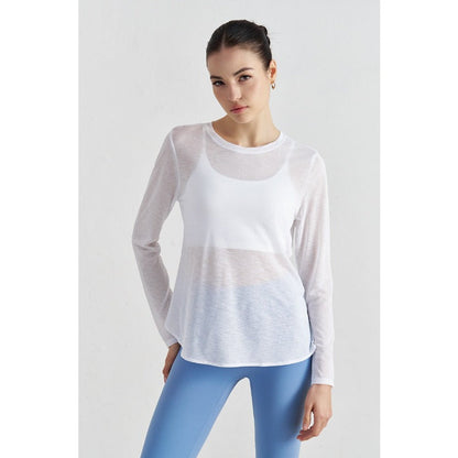 Airy Cross Open-Back Yoga Cover-Up | Light Layers for Studio & Daily Life