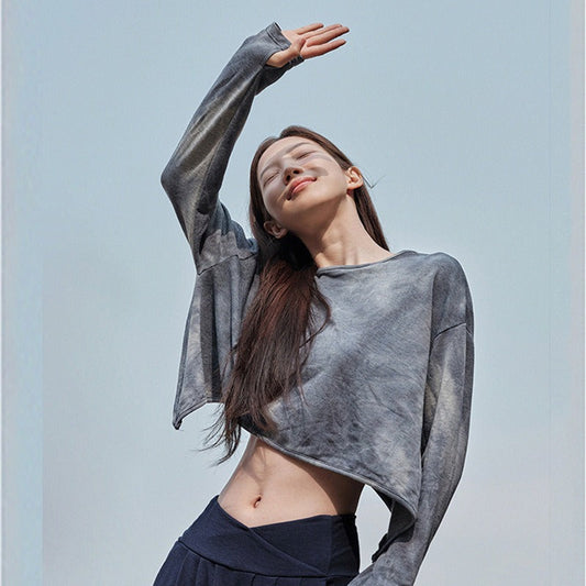 Tie-Dye Yoga Cover-Up | Light Layers for Studio & Daily Life