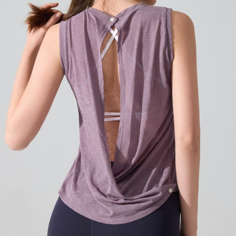 Quick-Dry Yoga Tank Top | Lightweight Ease & Breathable Flow