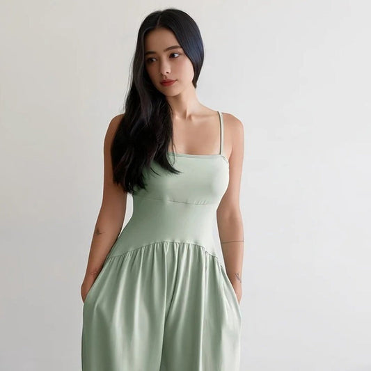 Airy Yoga Jumpsuit | Clean Fit & Effortless Movement