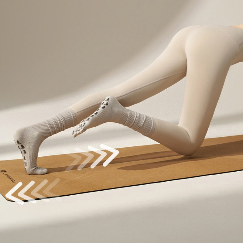 Non-Slip Five-Toe Yoga Socks | Grounded Grip & Barefoot Feel