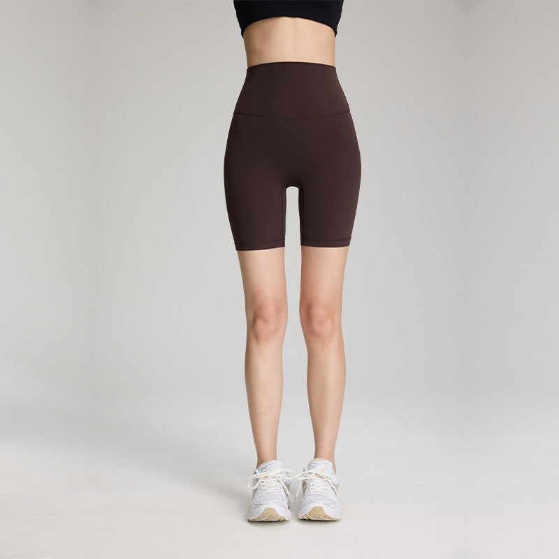 High-Waisted Yoga Shorts