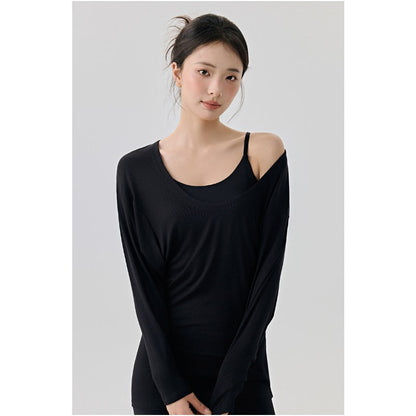 Drape Relaxed Yoga Top | Soft Movement & Everyday Ease