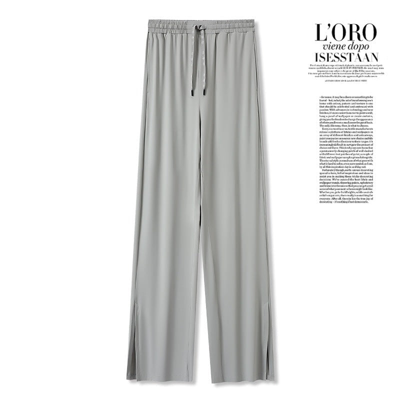 Wide-Leg UV Quick-Dry Flow Yoga Pants | Relaxed Drape & Everyday Ease