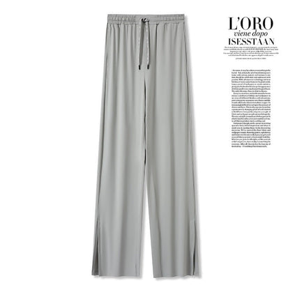 Wide-Leg UV Quick-Dry Flow Yoga Pants | Relaxed Drape & Everyday Ease