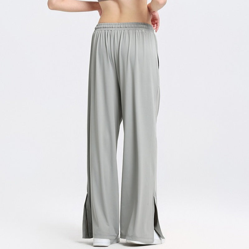 Wide-Leg UV Quick-Dry Flow Yoga Pants | Relaxed Drape & Everyday Ease