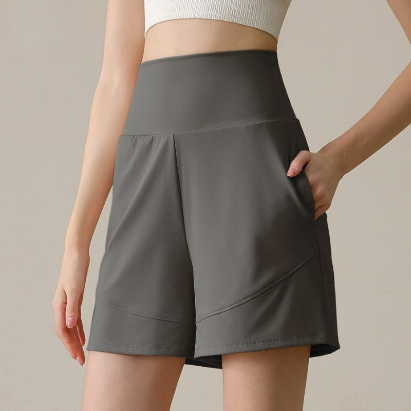 High-Waisted Yoga Shorts | Smooth Fit & Easy Movement