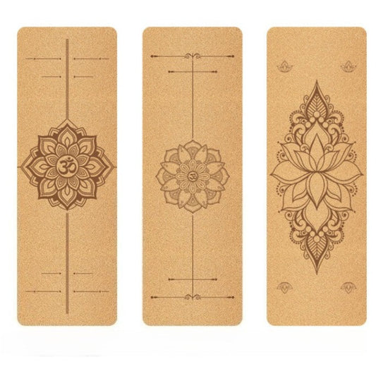 Natural Cork Yoga Mat | Grounded Practice & Steady Grip
