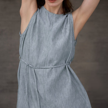 Linen Yoga Tank Top | Lightweight Ease & Breathable Flow