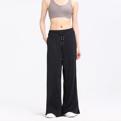 Wide-Leg UV Quick-Dry Flow Yoga Pants | Relaxed Drape & Everyday Ease