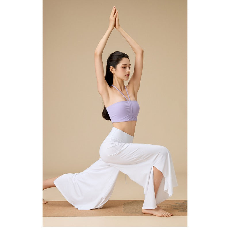 Wide-Leg Flow Yoga Pants | Relaxed Drape & Everyday Ease