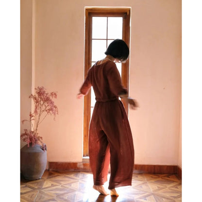 Cotton Yoga Set | Coordinated Comfort & Support