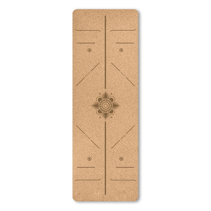 Natural Cork Yoga Mat | Grounded Practice & Steady Grip