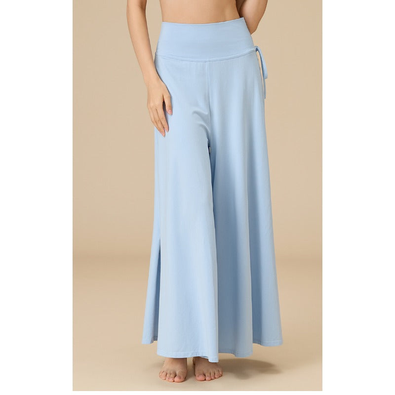 Wide-Leg Flow Yoga Pants | Relaxed Drape & Everyday Ease