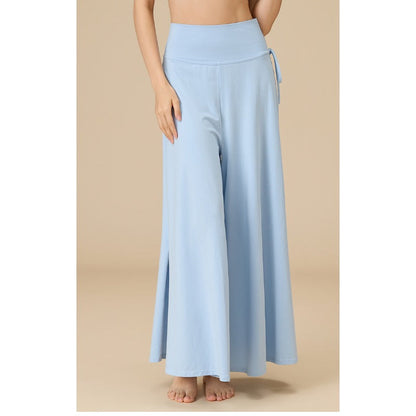 Wide-Leg Flow Yoga Pants | Relaxed Drape & Everyday Ease
