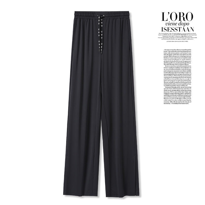 Wide-Leg UV Quick-Dry Flow Yoga Pants | Relaxed Drape & Everyday Ease