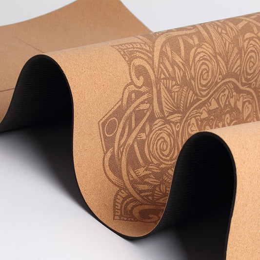 Natural Cork Yoga Mat | Grounded Practice & Steady Grip