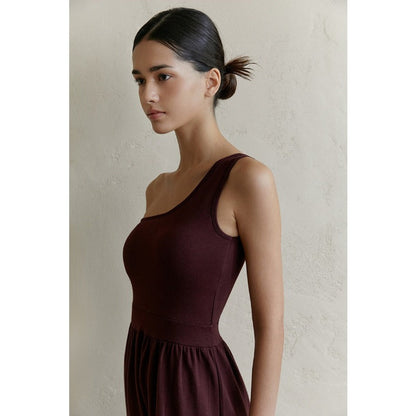 One-Shoulder Yoga Jumpsuit | Clean Fit & Effortless Movement