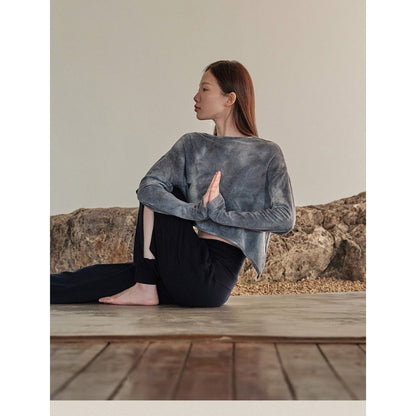 Tie-Dye Yoga Cover-Up | Light Layers for Studio & Daily Life