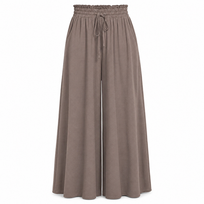 Relaxed Wide-Leg Flow Yoga Pants | Relaxed Drape & Everyday Ease
