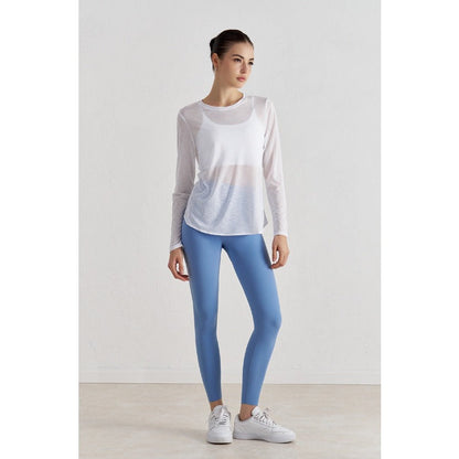 Airy Cross Open-Back Yoga Cover-Up | Light Layers for Studio & Daily Life