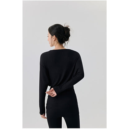 Drape Relaxed Yoga Top | Soft Movement & Everyday Ease