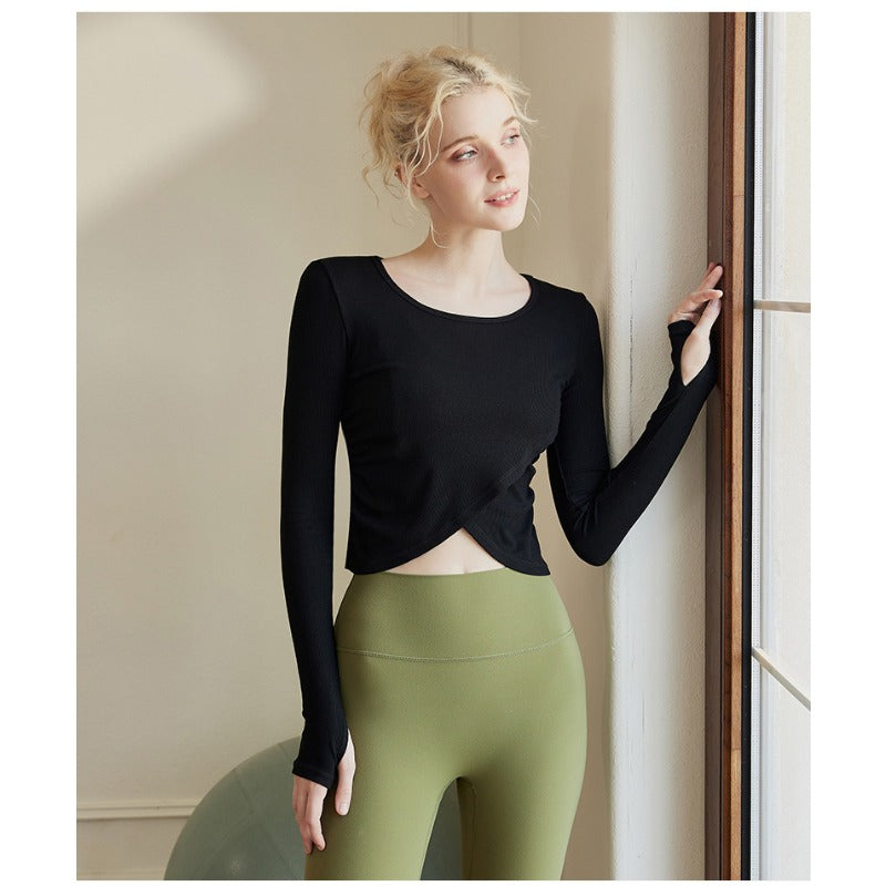 Cross Yoga Top | Soft Movement & Everyday Ease