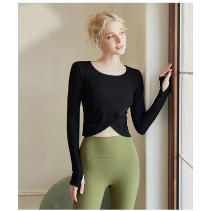 Cross Yoga Top | Soft Movement & Everyday Ease