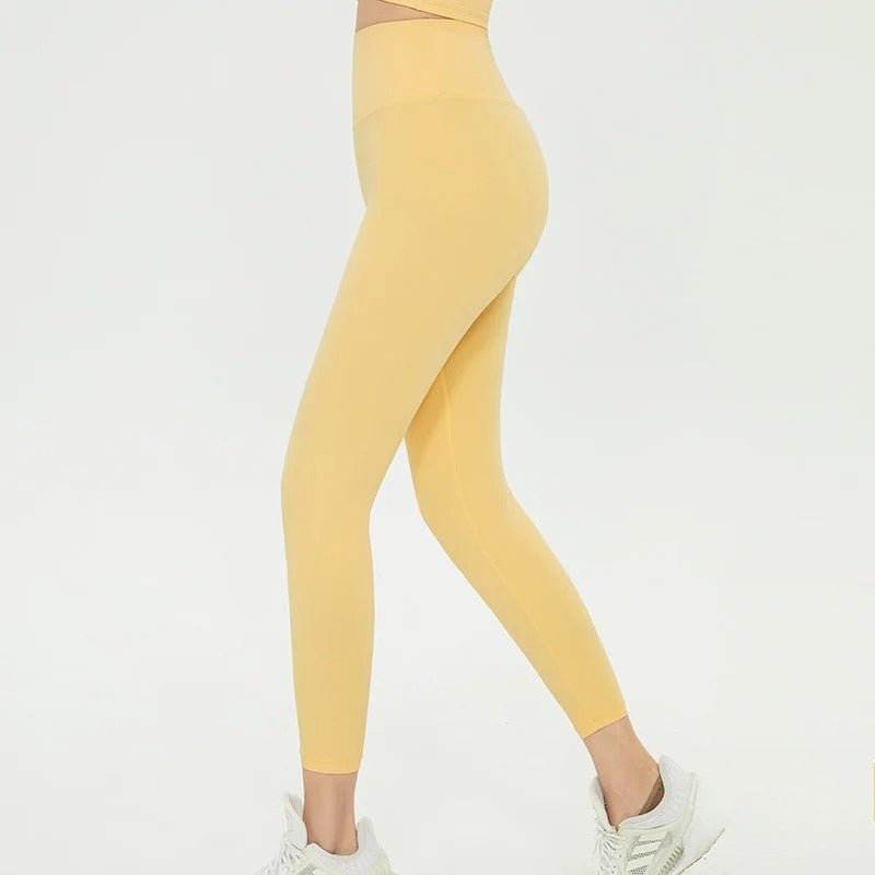 High-Waisted Yoga Leggings | Supportive Fit & Natural Feel