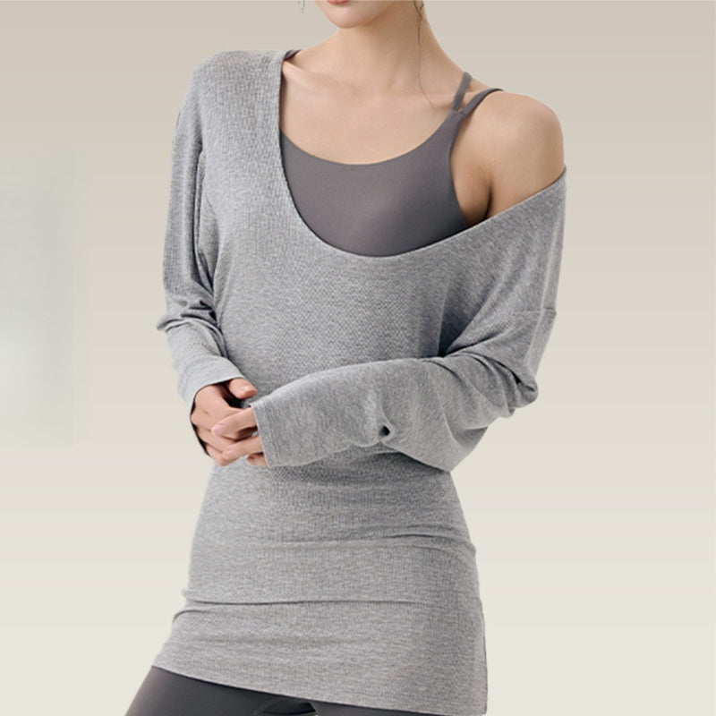 Drape Relaxed Yoga Top | Soft Movement & Everyday Ease