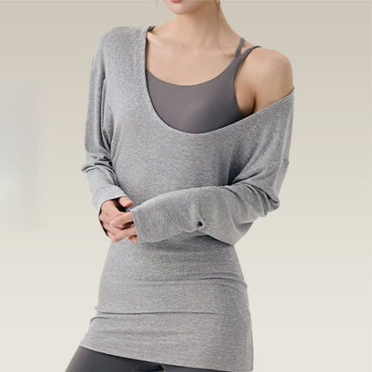 Drape Relaxed Yoga Top | Soft Movement & Everyday Ease