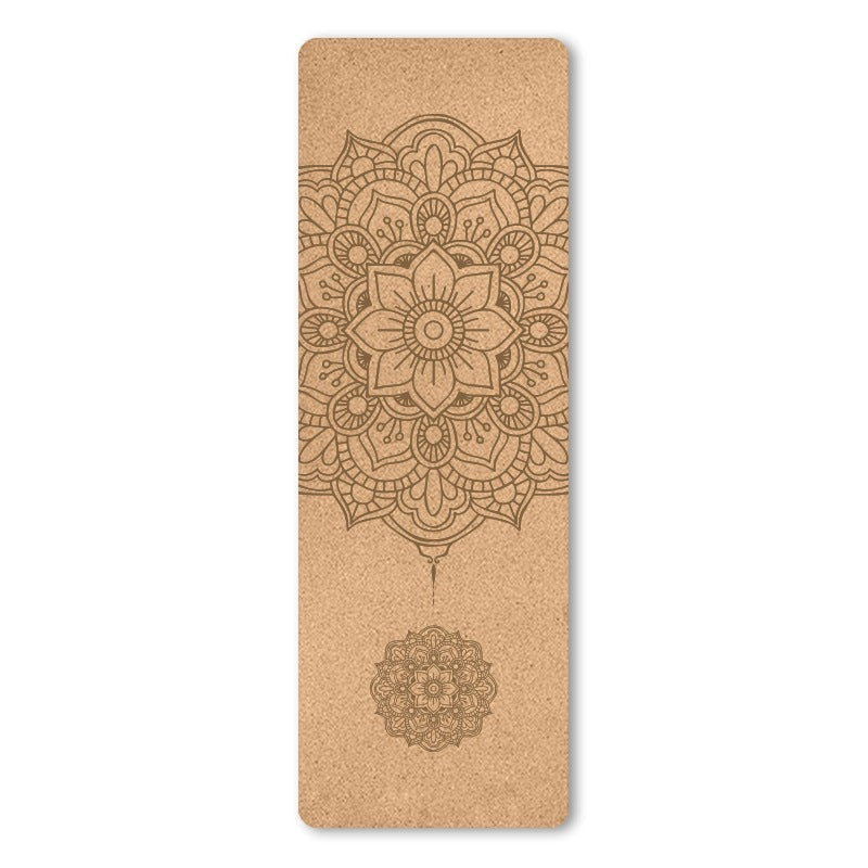 Natural Cork Yoga Mat | Grounded Practice & Steady Grip