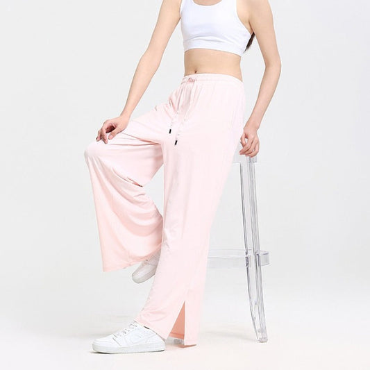 Wide-Leg UV Quick-Dry Flow Yoga Pants