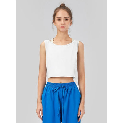 Airy Open-Back Quick-Dry Yoga Top | Soft Movement & Everyday Ease
