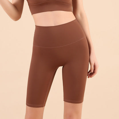 High-Waisted Yoga Shorts