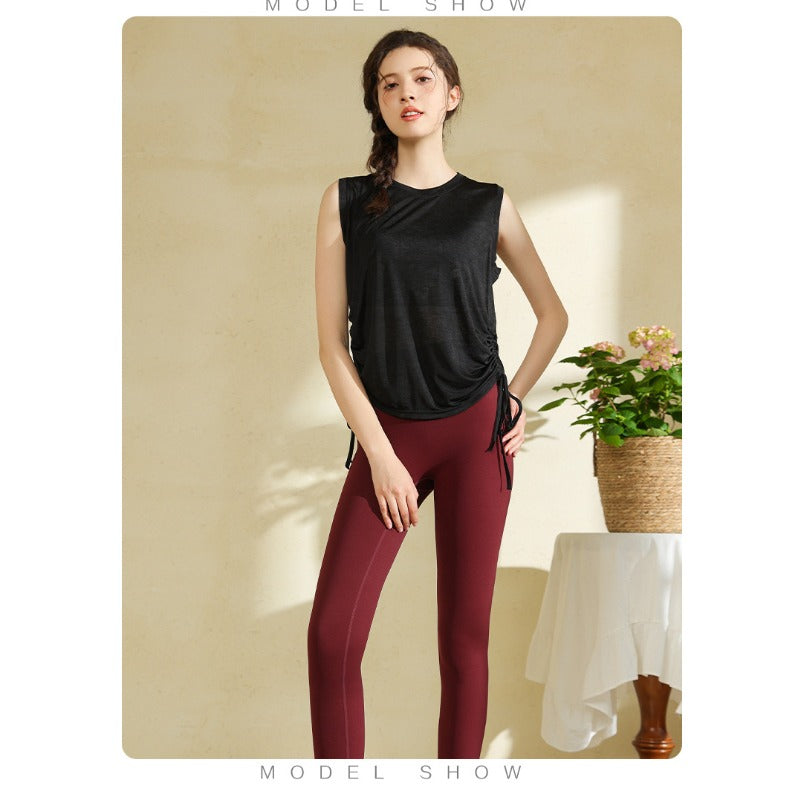 Mesh Quick-Dry Yoga Tank Top | Lightweight Ease & Breathable Flow